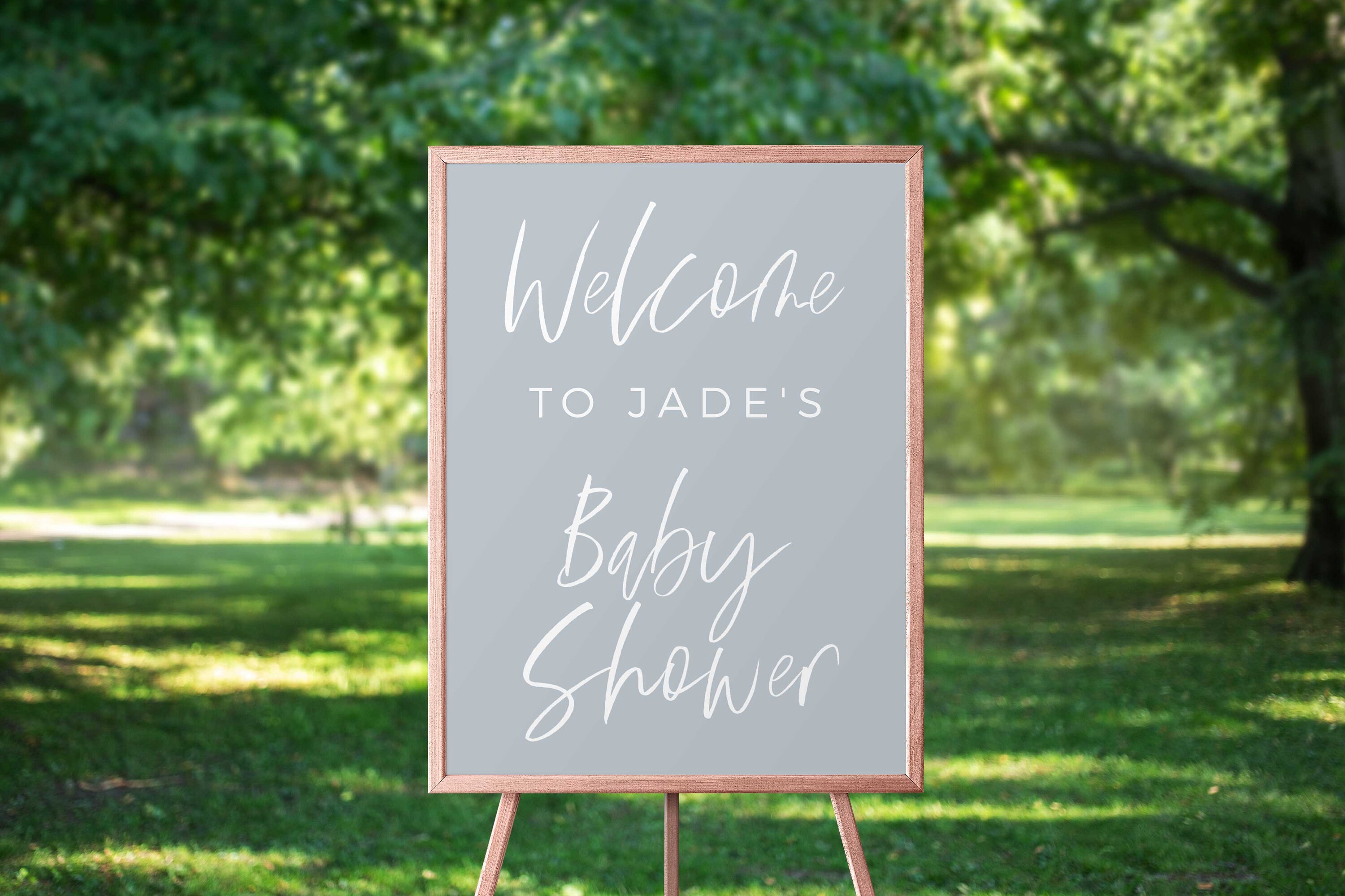 Editable Baby Shower Sign Baby Shower Poster Etsy UK