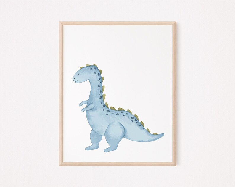 Nursery Print Wall Art, Dinosaur Decor, Boys Room Wall Art, Kids Room ...