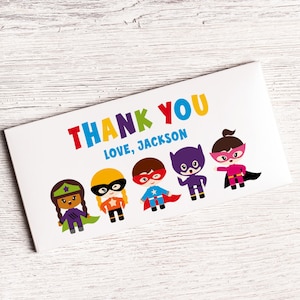 Superhero Candy Bar Wrapper Template - DIY Editable &amp; Printable Chocolate Label, Instant ...