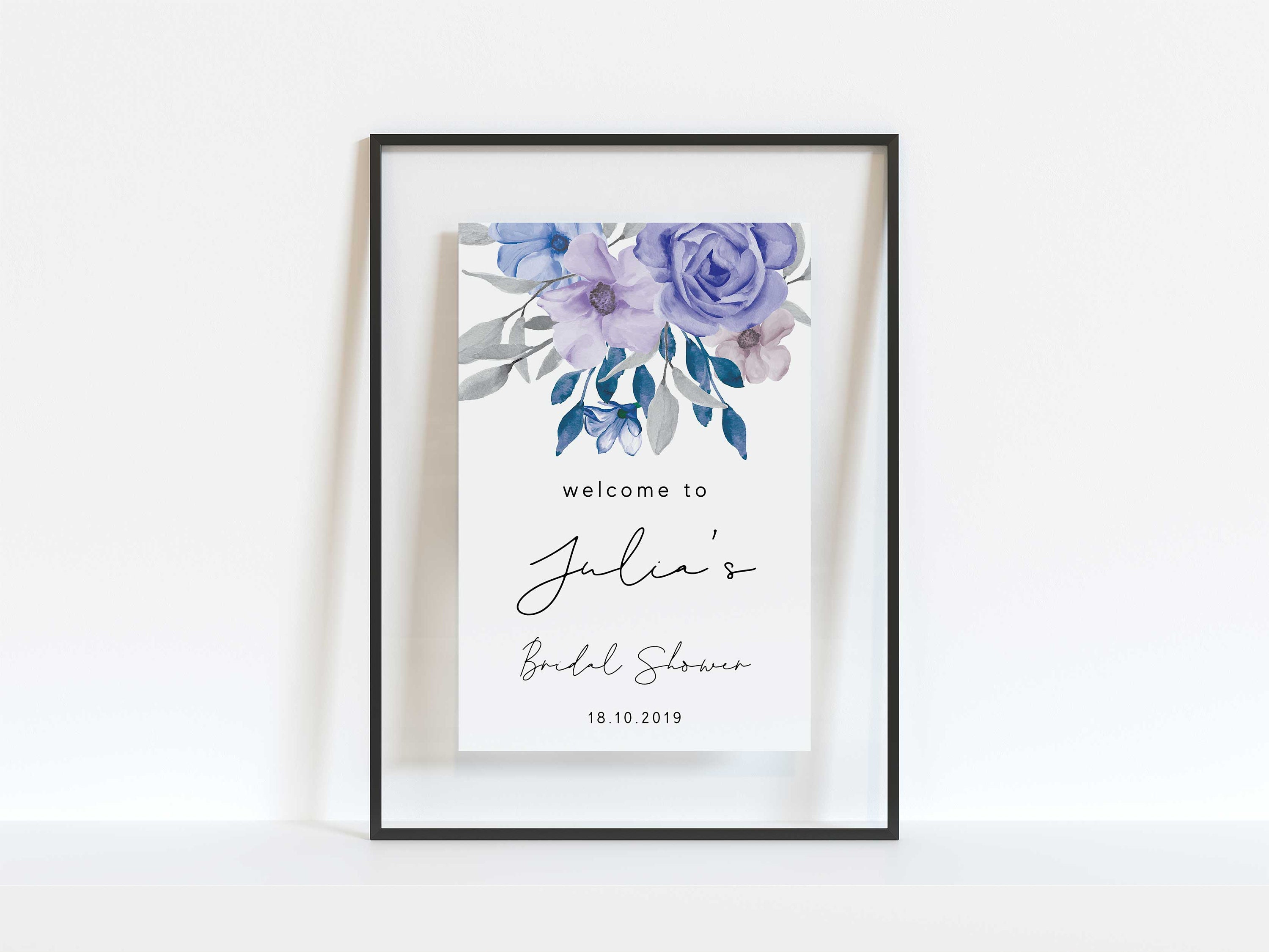 Editable Welcome Sign Template, Instant Download Printable Modern ...