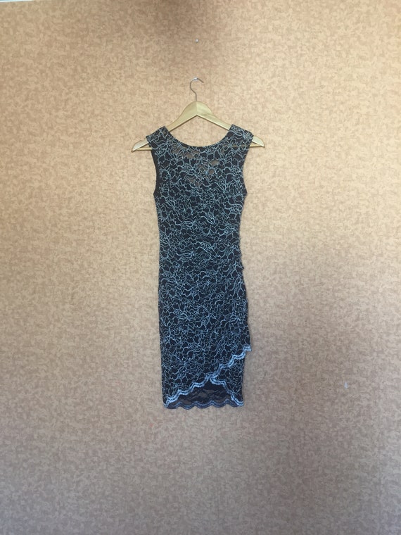 blue lace dress uk