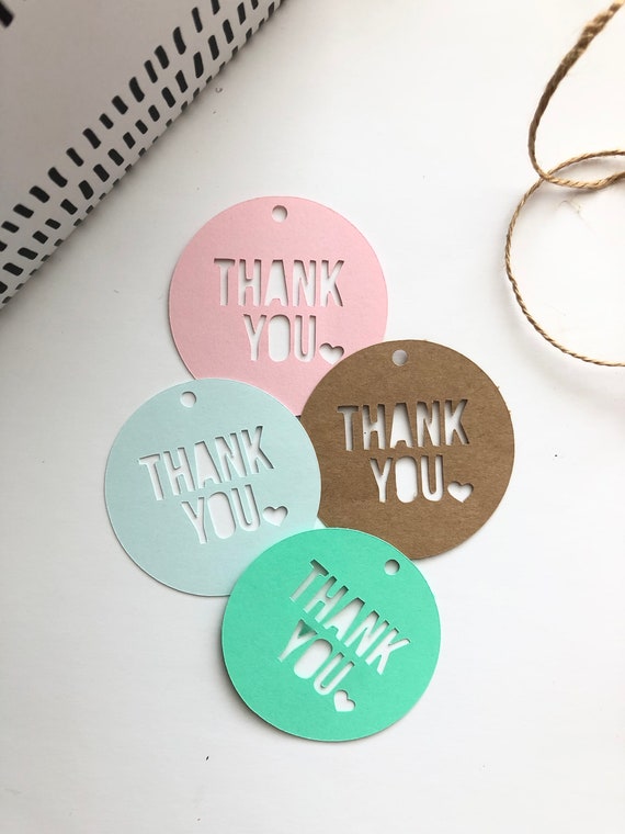 Download Thank You Gift Tag Svg File Silhouette Studio Cameo Gift Etsy