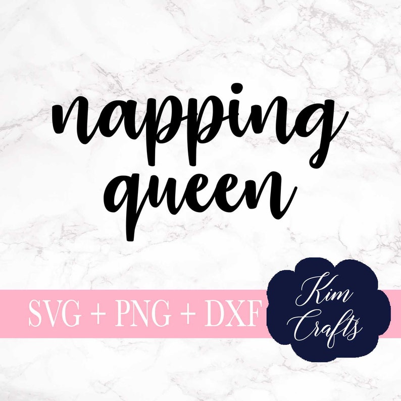 Download Clip Art Png Dxf Svg Silhouette Cut File Napping Queen Svg Cut File Cricut Cut File Svgs Art Collectibles