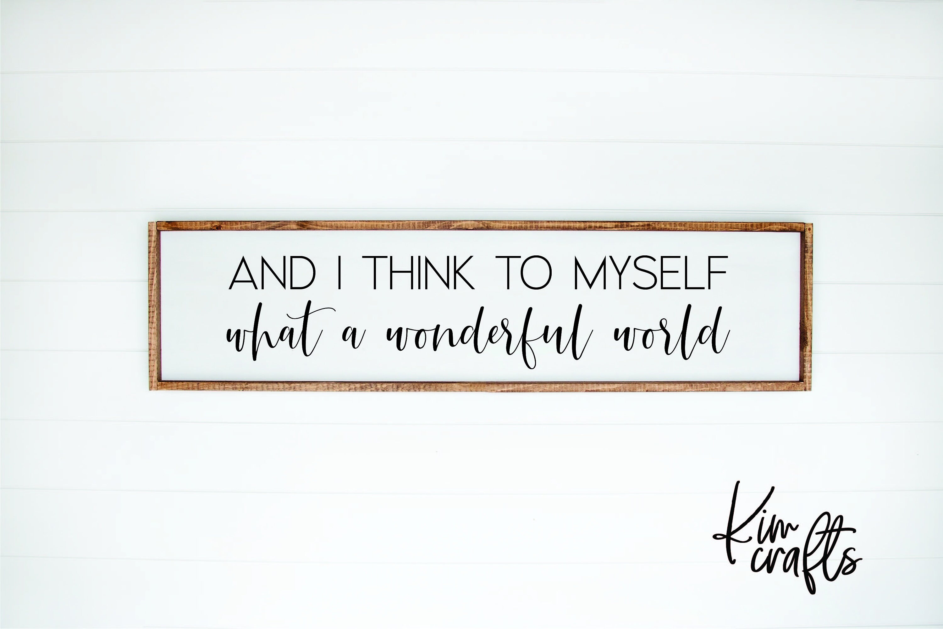 And I Think to Myself What a Wonderful World SVG SVG Quote Etsy UK
