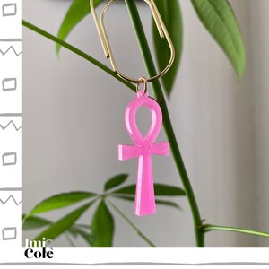 Ankh Planner Clip | NEON PINK | Bookmark