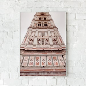 Florence Campanile Art Print, Florence Italy Print, Printable Wall Art, Art Print, Florence Duomo, Italy Souvenir, Architecture Print