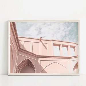 Moroccan Architecture Art Print, Architecture Wall Art, Printable Wall Art, Morocco Photography, Boho Wall Decor, Architecture Print