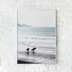 Arte de parede de surfistas, arte de parede moderna, fotografia de surf, arte para impressão, impressão de surf, arte de parede de quarto, arte de parede para impressão, impressões digitais