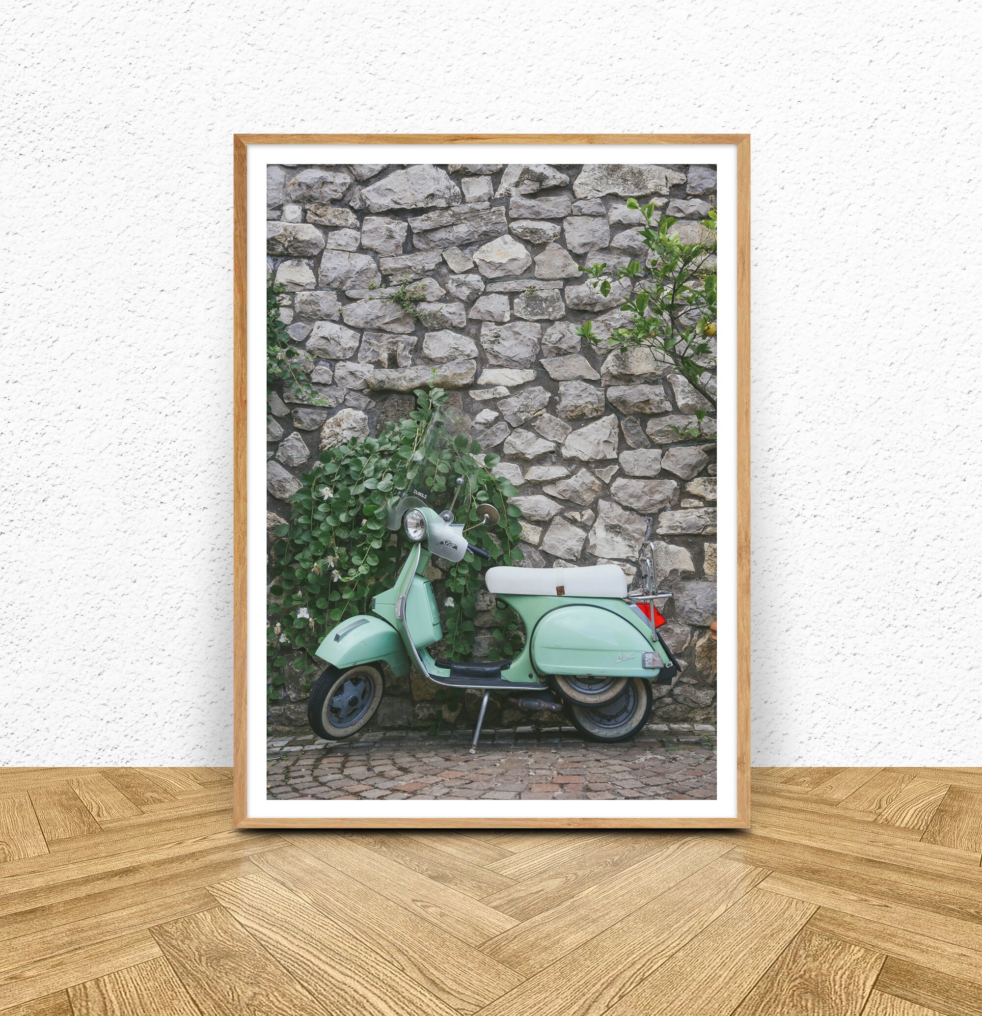 Vintage Vespa Art Print Printable Wall Art Art Print Boys Etsy