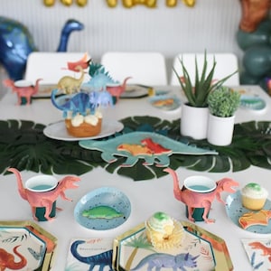 Dinosaur Party Tableware/Dinosaur Birthday/Dinosaur Birthday Party/Dinosaur Theme Party/Birthday Tableware/Birthday Decorations/Dinosaur