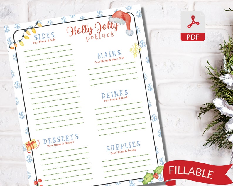 Potluck Sign Up Sheet Editable Holiday Christmas Template Printable PDF potluck-sign-up-sheet-editable-holiday-christmas-template-printable-pdf