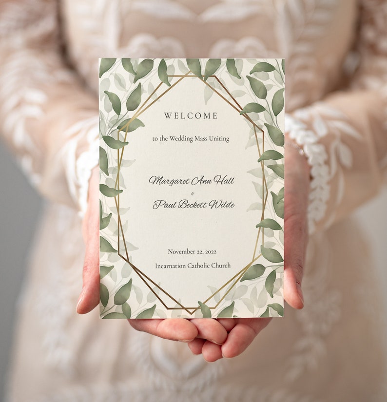 Catholic Wedding Program Template Wedding Mass Program Template Catholic Wedding Program Template Wedding Mass Program Template