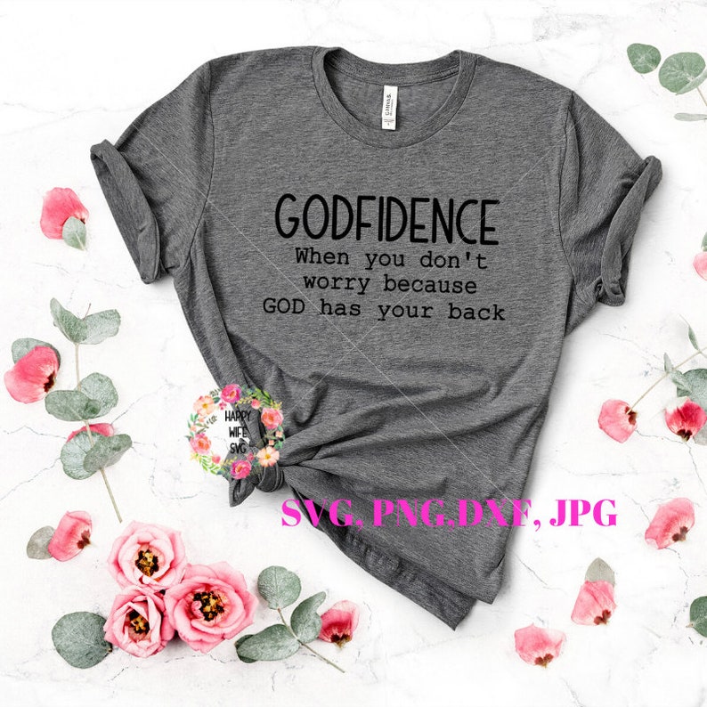 Download Christian svg Godfidence svg Be Still and Know SVg Faith ...
