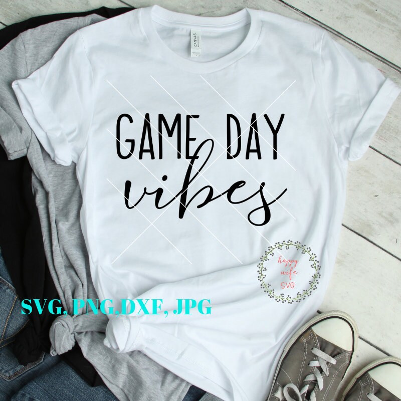 Free Free Game Day Vibes Svg
