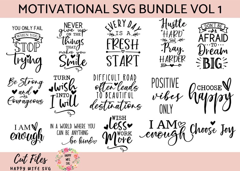 Download Quotes Svg Choose Joy Svg Sayings Svg Dxf And Png Instant Download Choose Happy Svg Inspirational Svg For Cricut And Silhouette Clip Art Art Collectibles