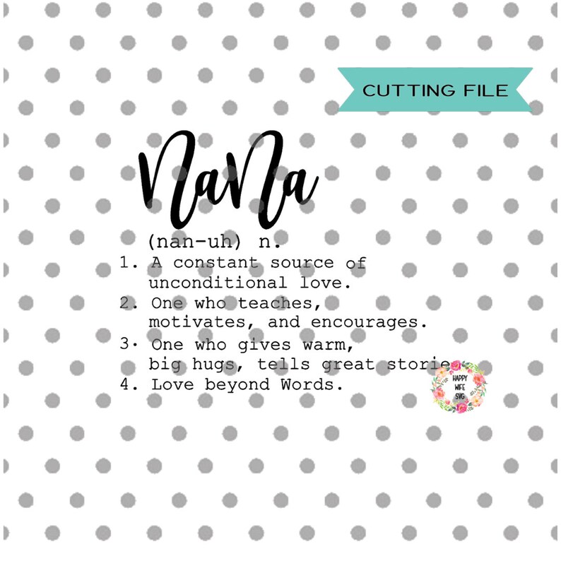 Download Nana svg Grandma Svg Nana Meaning svg Grandma Definition ...