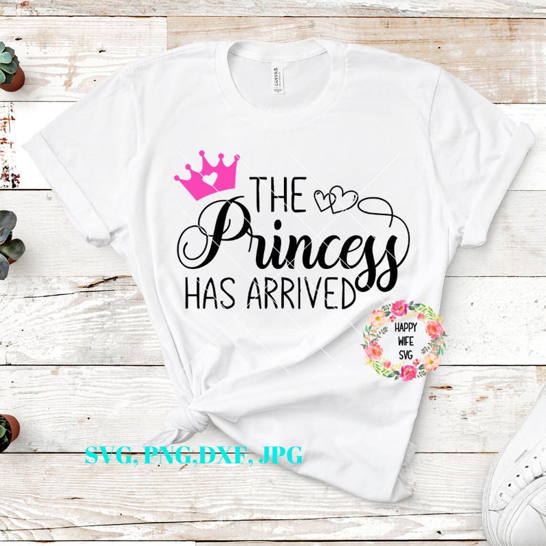 Download The Princess Has Arrived Svg Princess SVG Onesie svg | Etsy