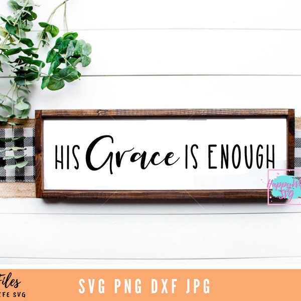 Your Grace is Enough Etsy