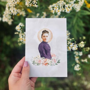 St. Therese of Lisieux Print | Catholic Artwork | Little Flower | Saint Therese | Catholic Gift | Catholic Saint | Catholic Gifts for Women