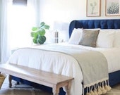 Free shipping to USA ,Moroccan Pompom Blanket,Moroccan Blanket,Moroccan Throw Blanket, Pom Poms, Boho Blanket,Bed Cover