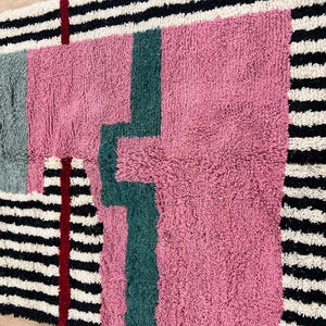 Morrocan rug - Rugs for Living room - Custom handmade Area rugs - Wool Aboujaad rug - Beni ourain rug - Berber Area rug - Moroccan rug 10x14