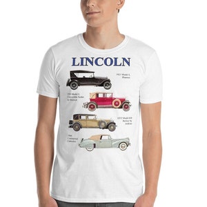 Auto-Tees Unisex T-Shirt - Lincoln&#39;s 40 Classic Years