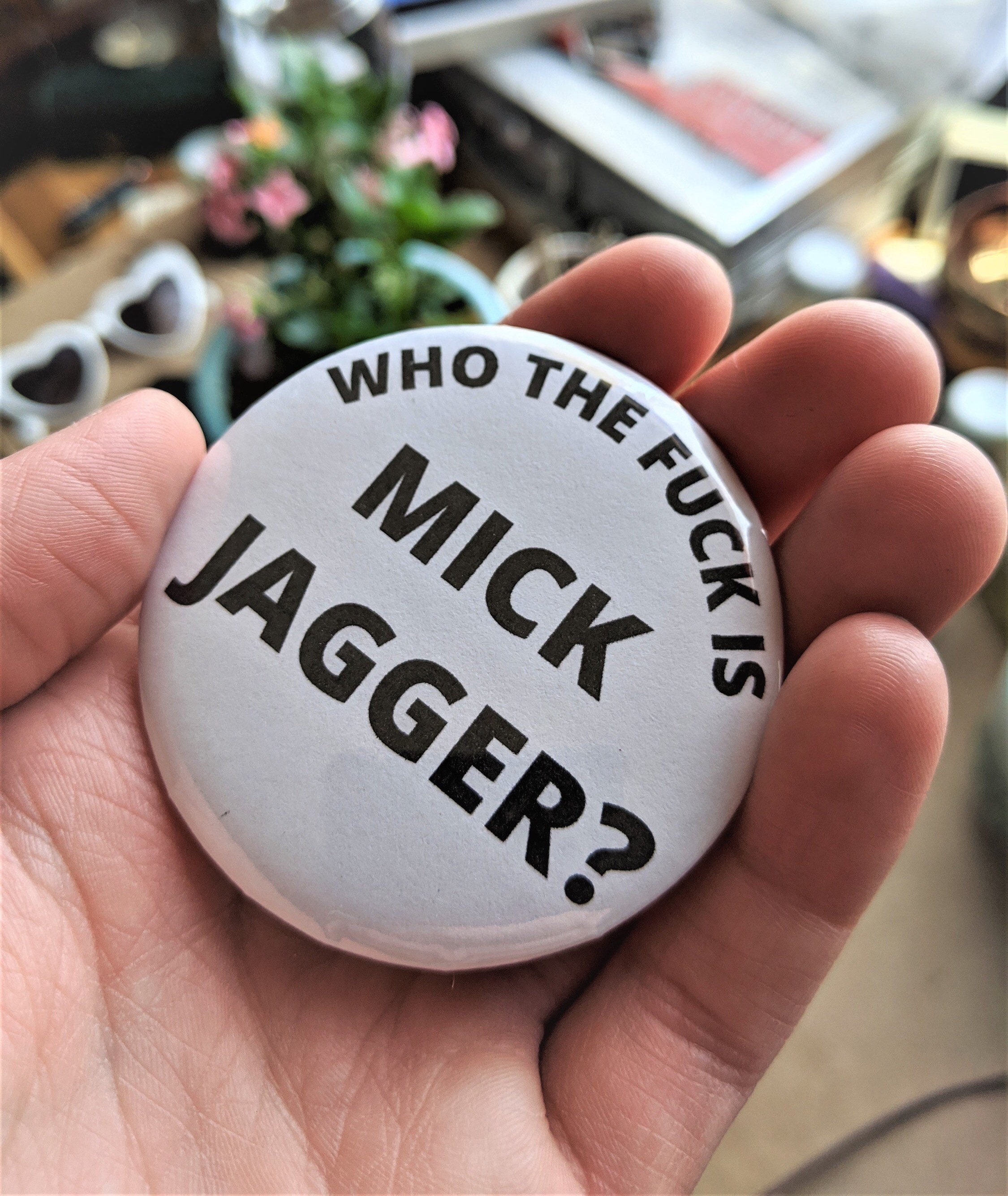 Who the fuck is Mick Jagger ポスター MICK JAGGER 