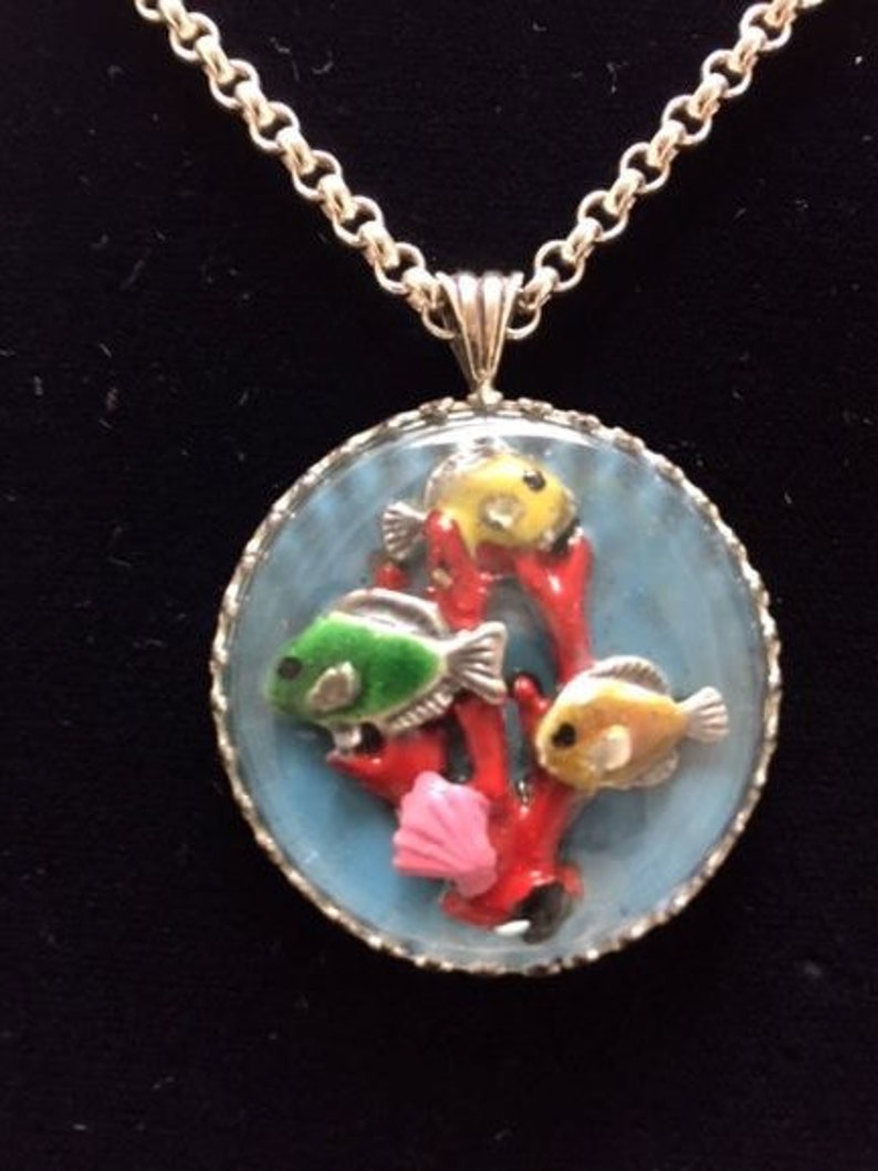 Window to a sea life Necklace