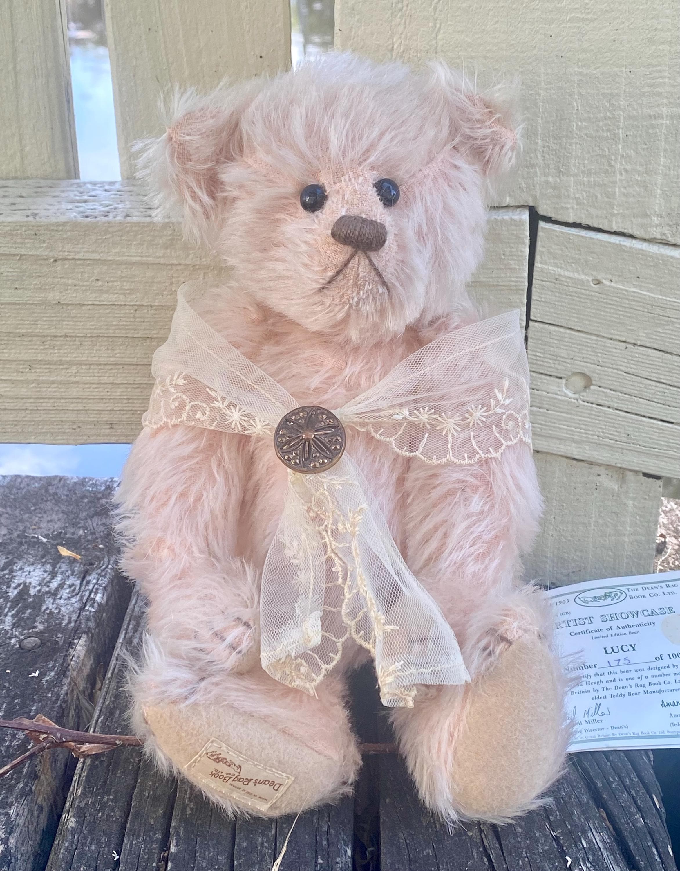 Vintage Rare Collectible Dean's Rag Book by Amanda Heugh- LUCY