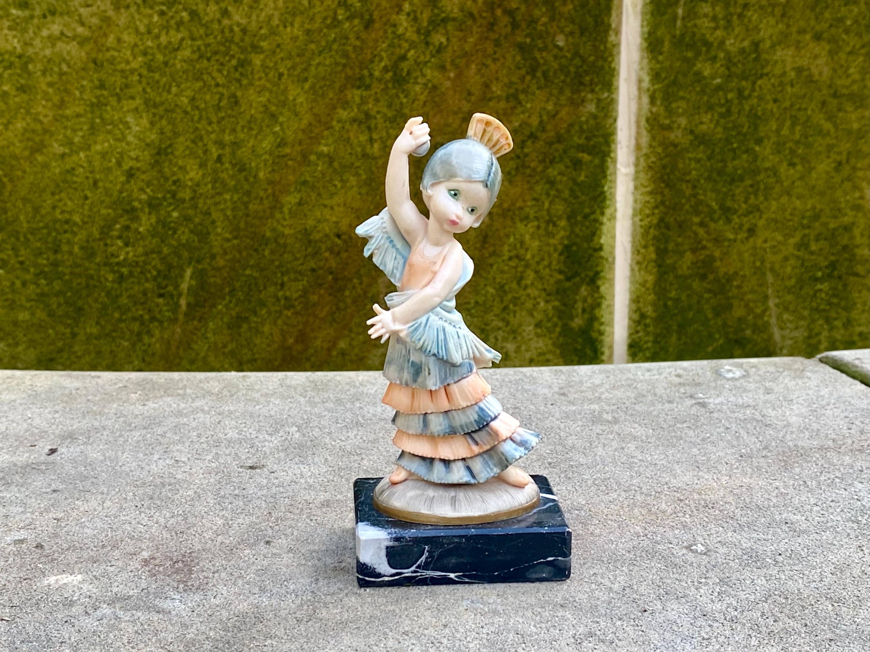 Vintage Fontanini Simonetti Depose Italy Figurine #435 - Flamenco