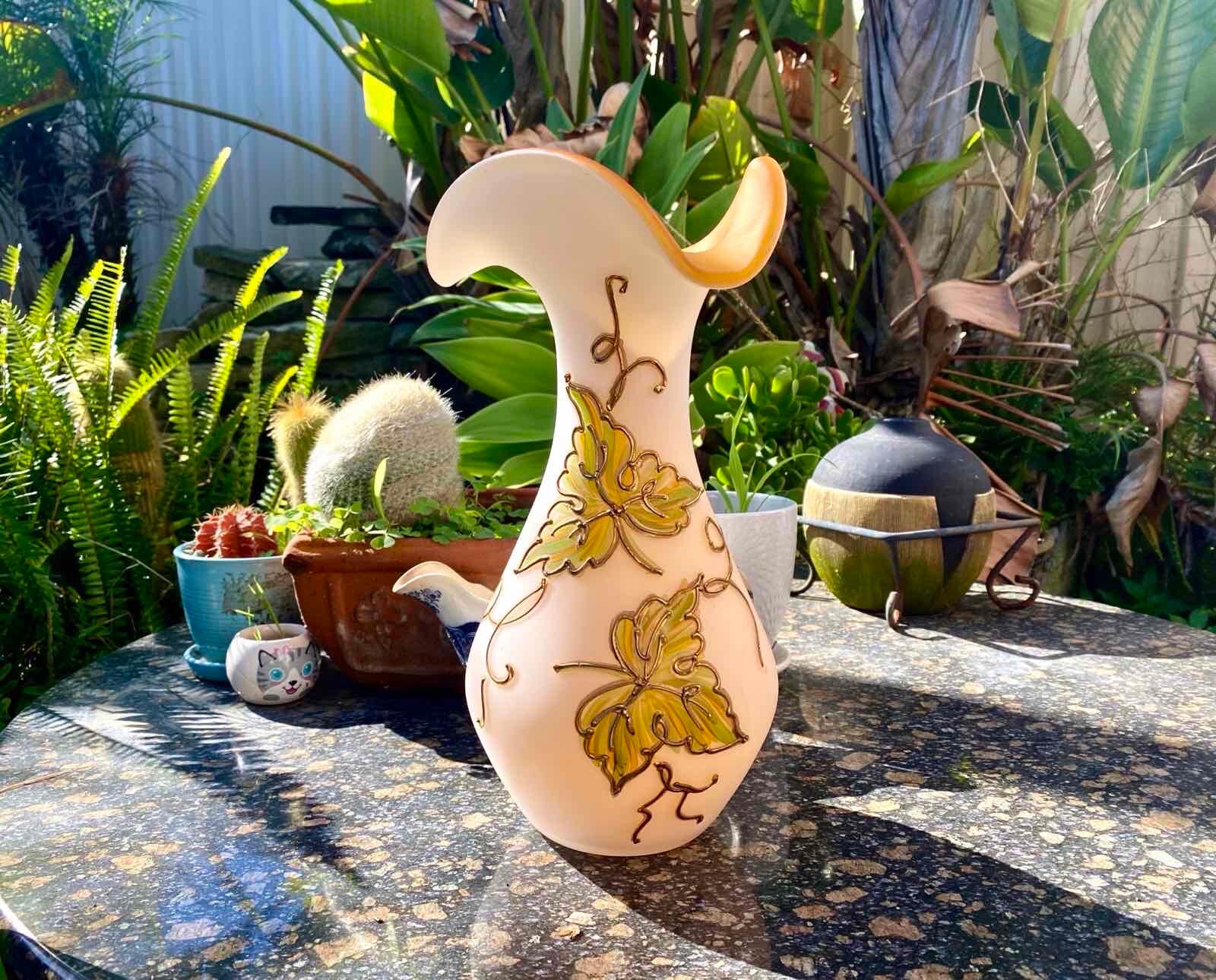 ヴィンテージ イタリア製 コレクター向け 大きな花びらトップ ゴールド