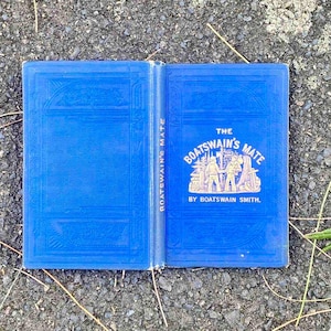 Jahrgang 1888 Antike Vierzehnte Ausgabe des Bootsmanns von Bootsmann Smith - Einzigartiges religiöses illustriertes Geschichtsbuch - 19.Jahrhundert