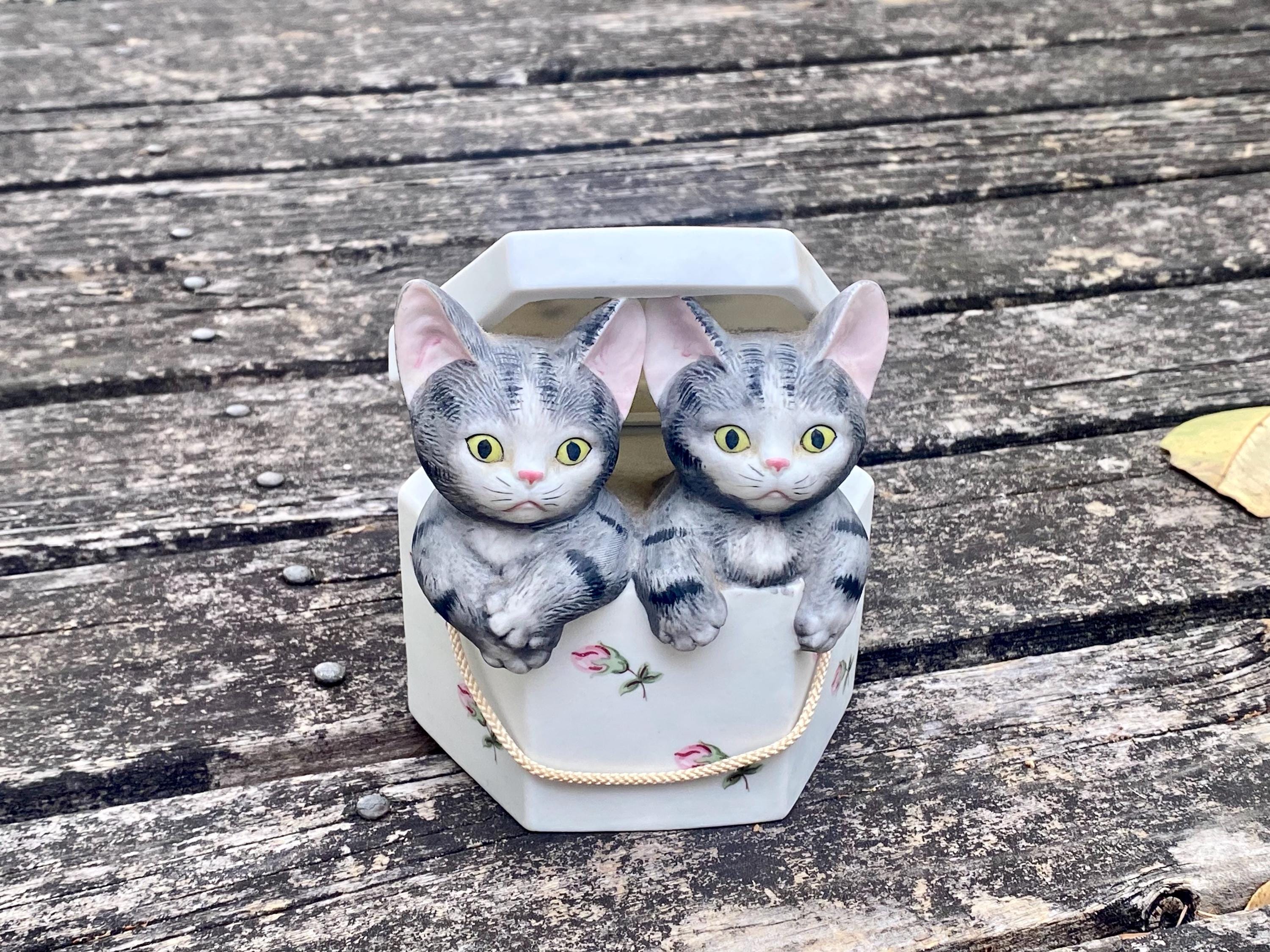 Tabby cat music box - Etsy 日本