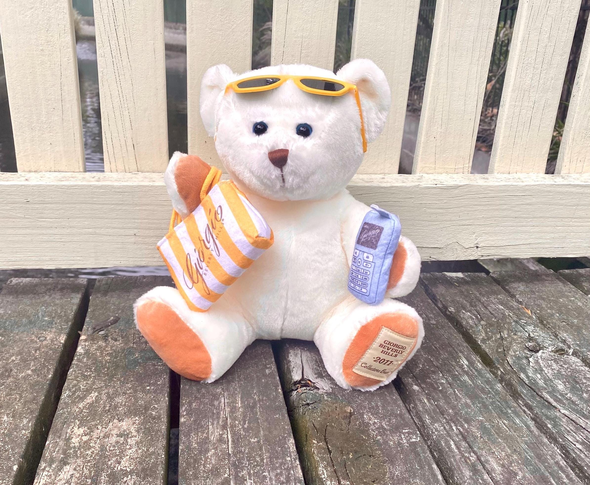 Collectible Plush Bear - Giorgio Beverly Hills 2011 White Teddy