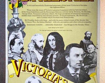 Vintage 1974 Edition Victoria's Heyday by J.B Priestley