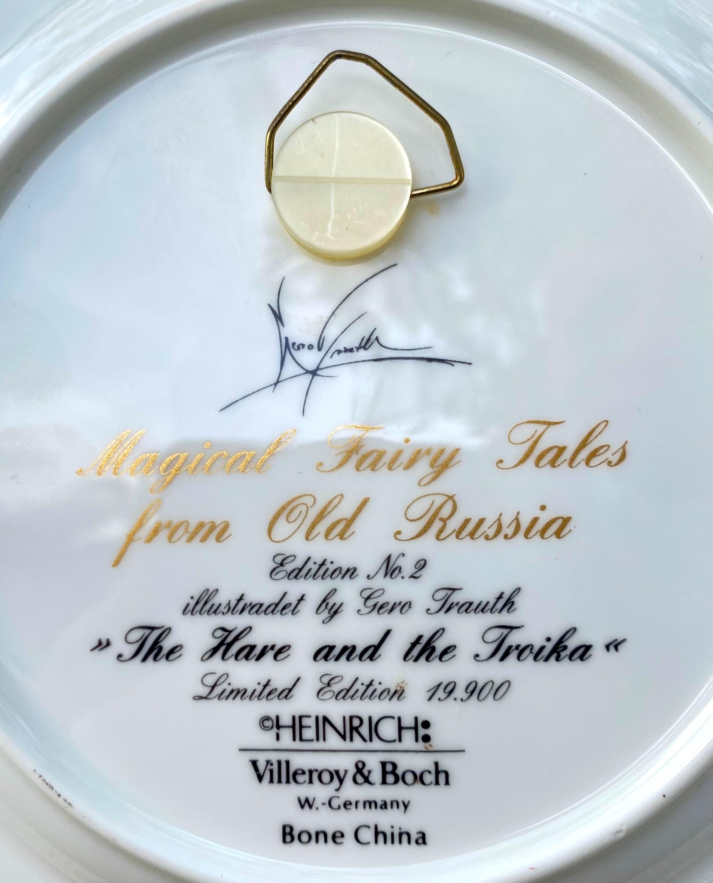 Vintage Heinrich Magical Fairy Tales From Old Russia “the Hare and