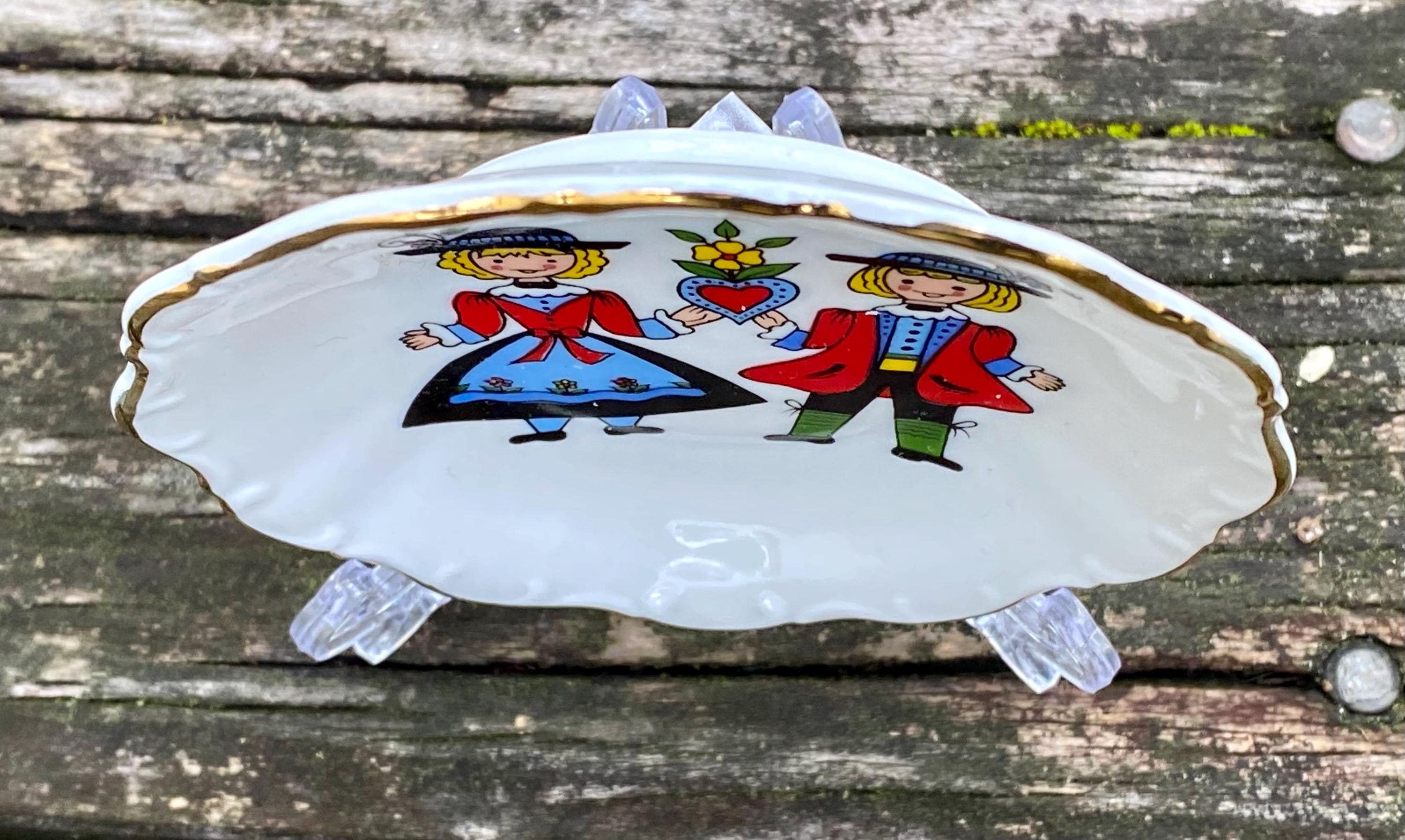 ヨーロッパ オーストリア製 ヴィンテージ 絵皿 小皿 まとめ売り