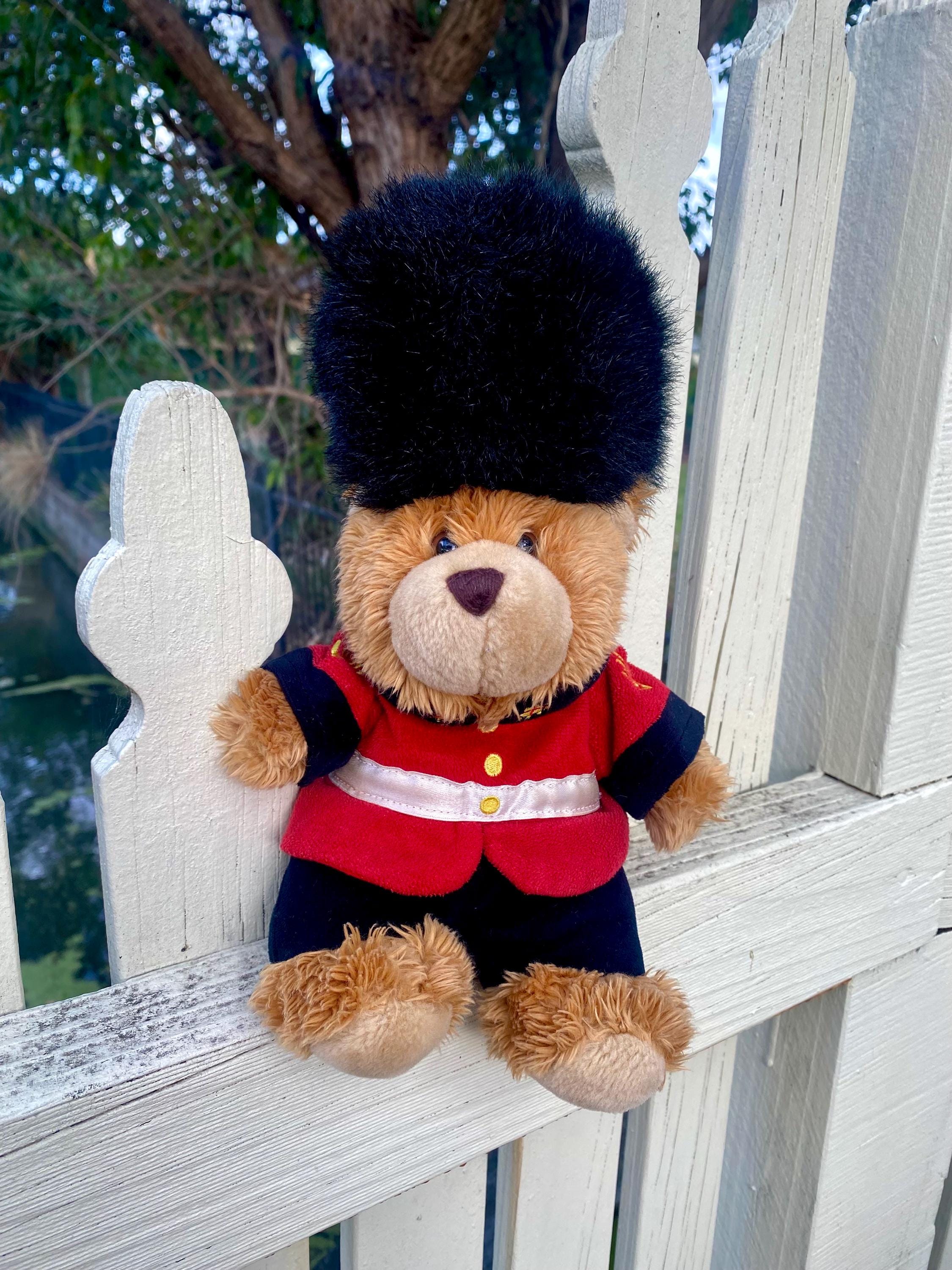 Vintage Keel Toys Queens Guard Teddy Bear/brown Soft Fur Plush
