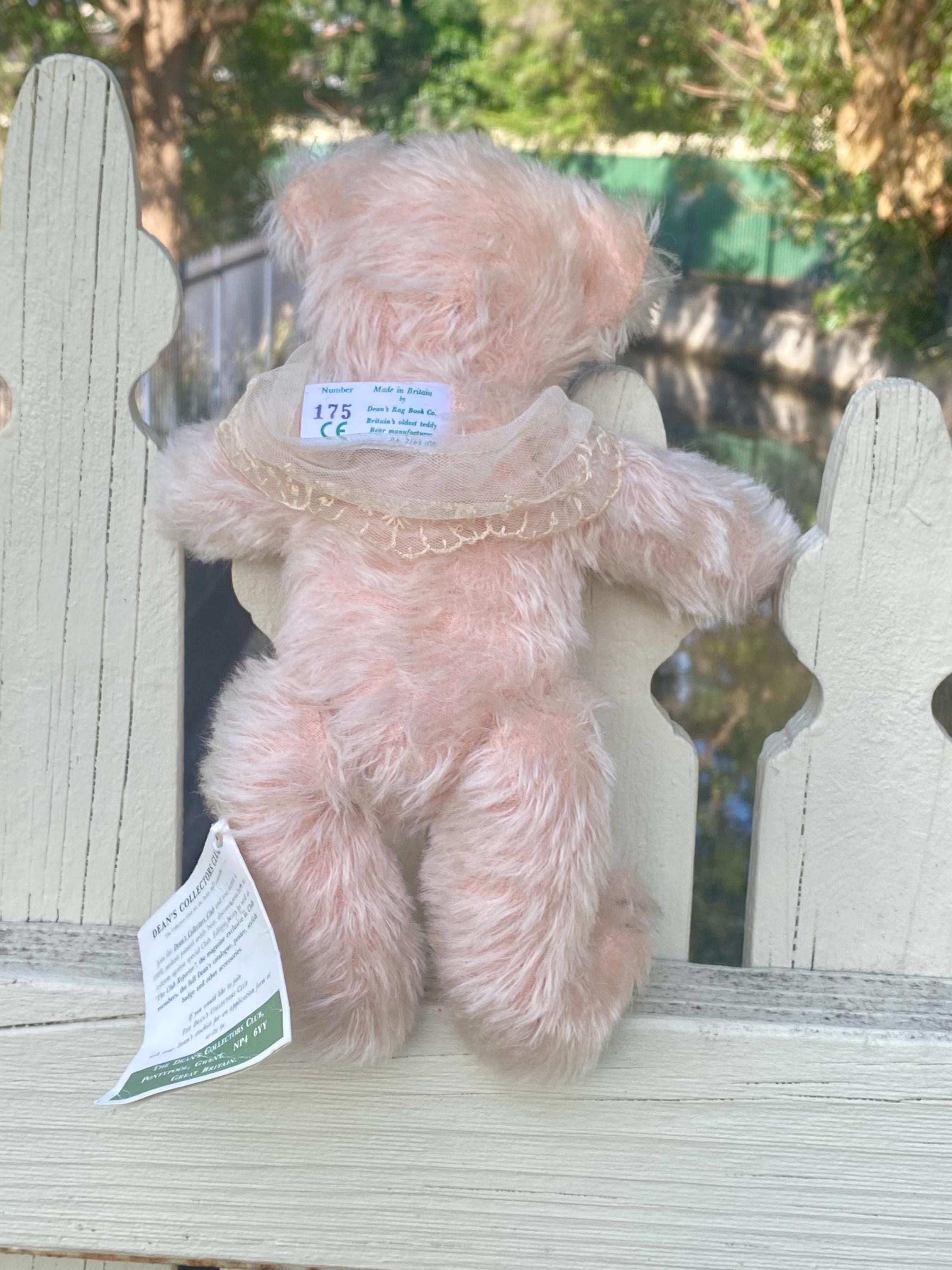 Dean’s Rag Book ディーンズ ラグ ブック テディベア ピンク Vintage Rare Collectible Dean's Rag Book by Amanda Heugh- LUCY