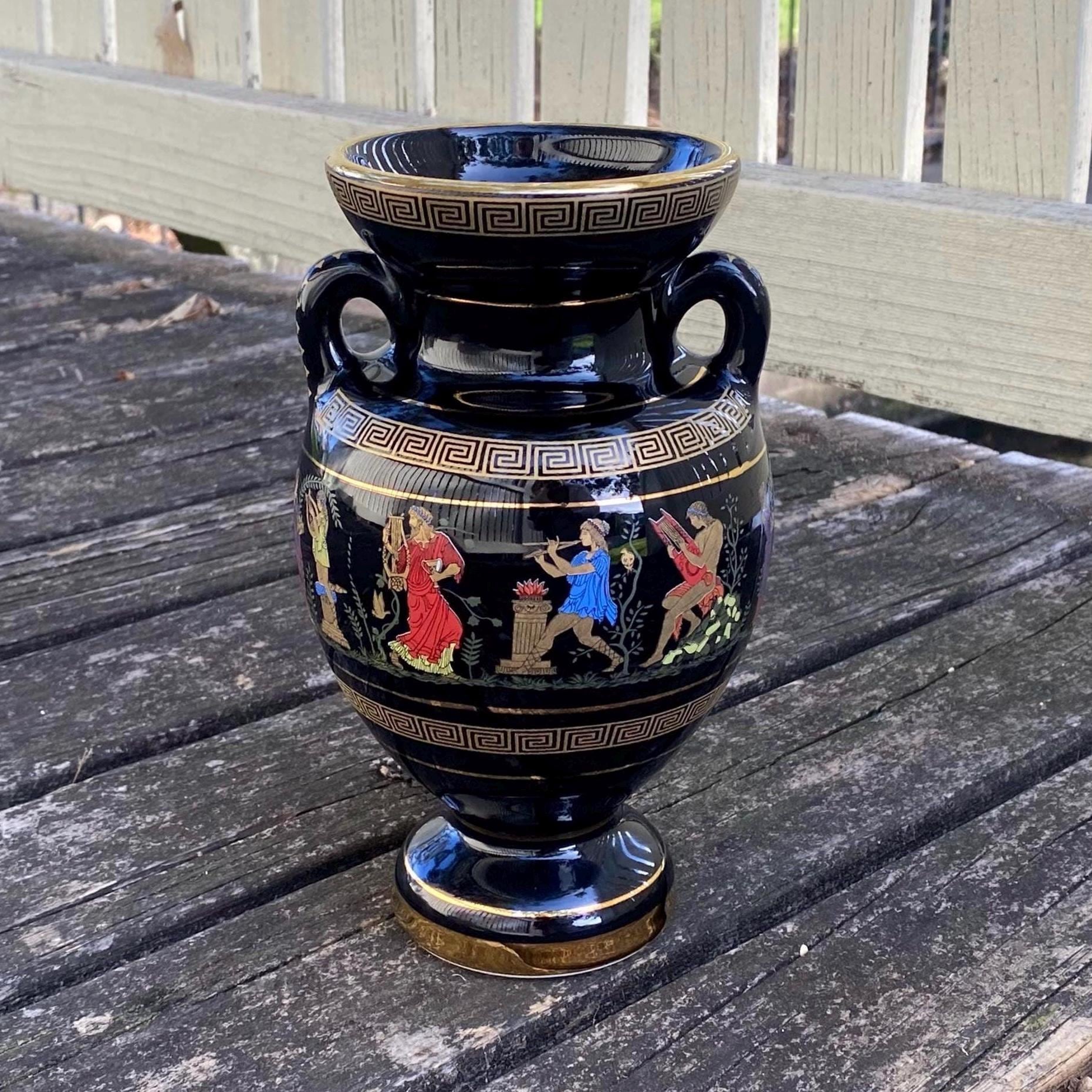 Hand made in greece 24k gold vase - Etsy 日本