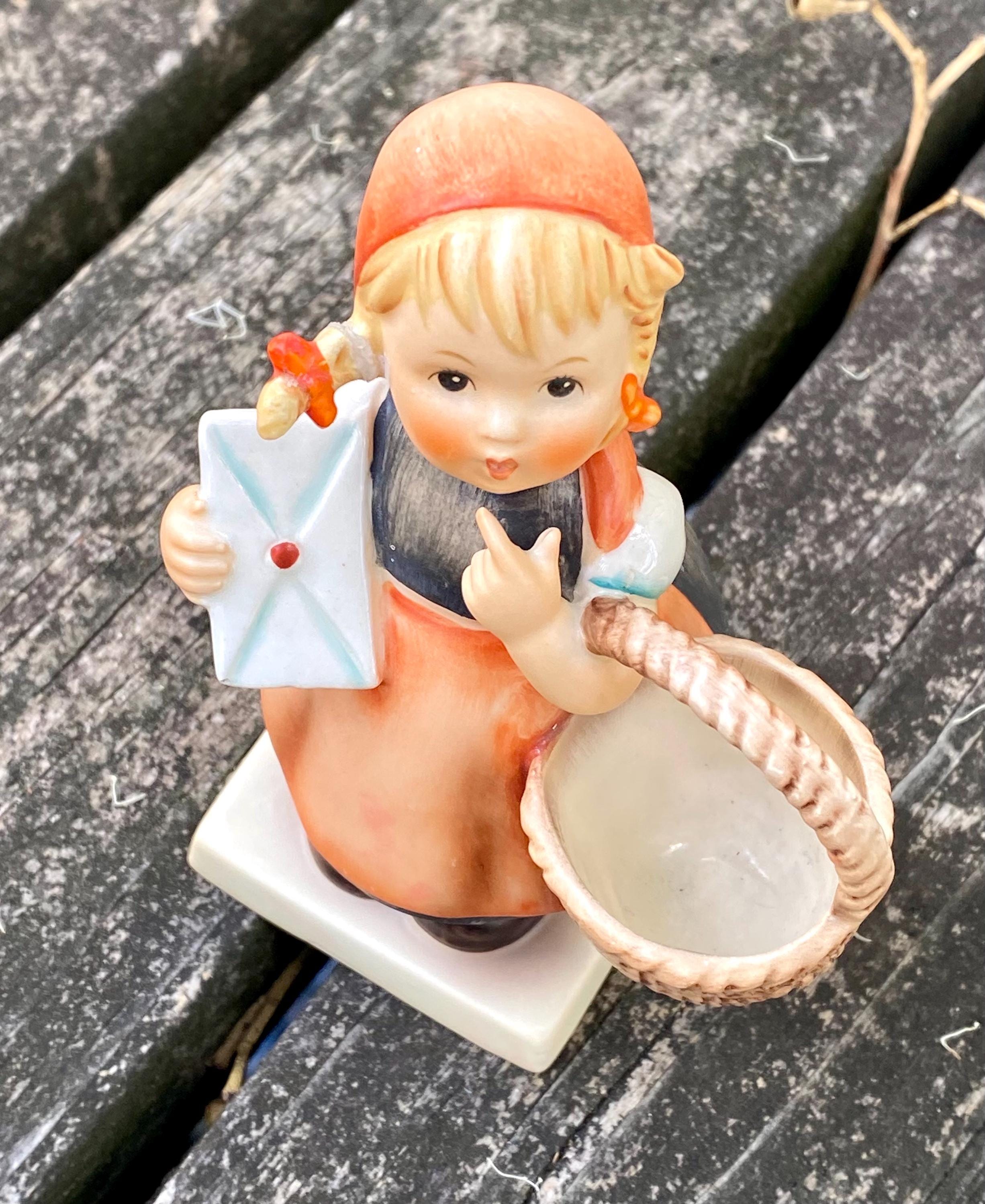 Vintage Hummel Goebel 13/0 “meditation”- Girl With Basket and