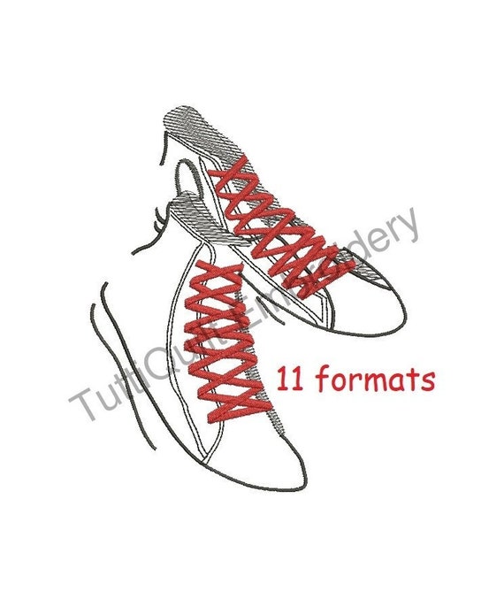 converse embroidery design