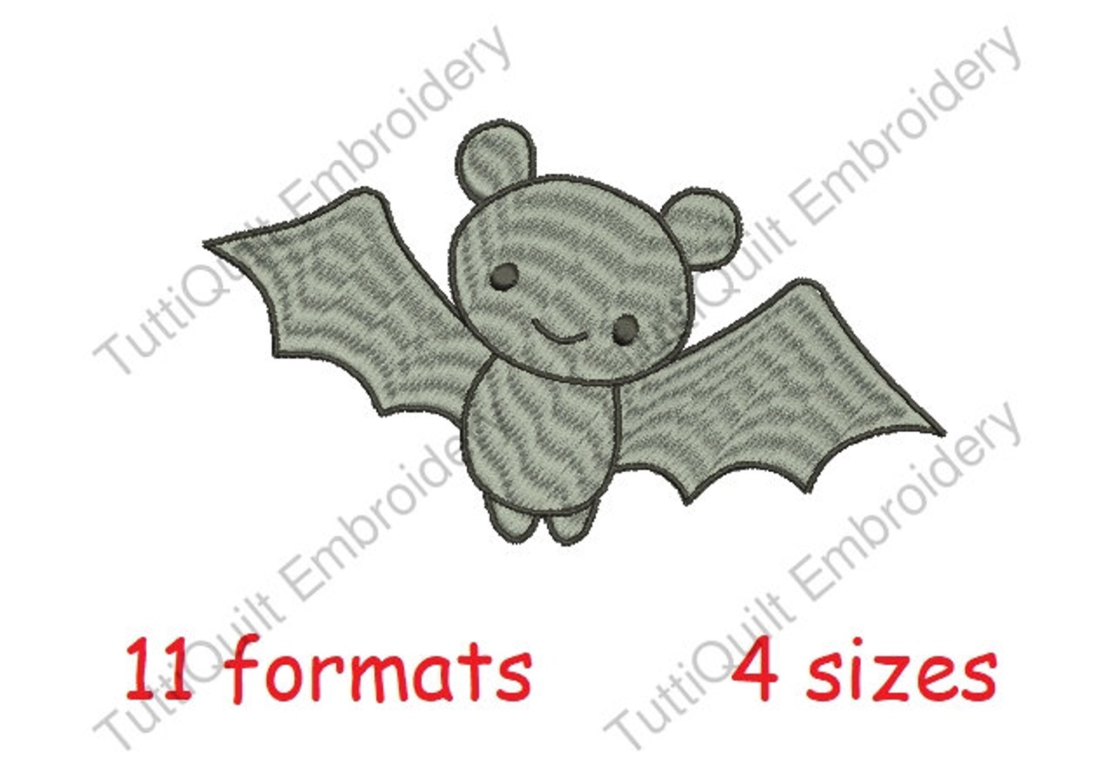 Halloween bat embroidery pattern bat mini embroidery design  etsy Halloween bat embroidery pattern bat mini embroidery design  etsy