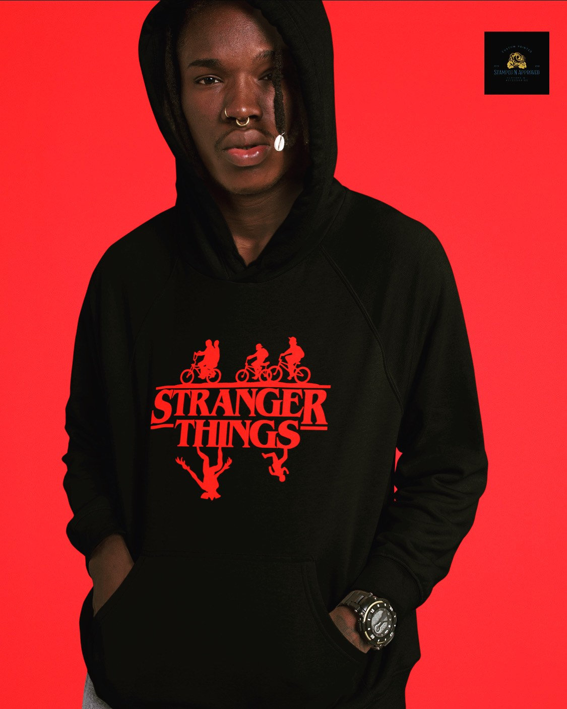 Stranger things tie dye hoodie Clearance