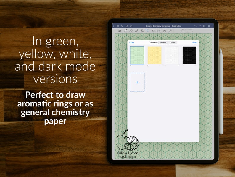 Hexagonal Paper for Organic Chemistry student Note Taking Printable