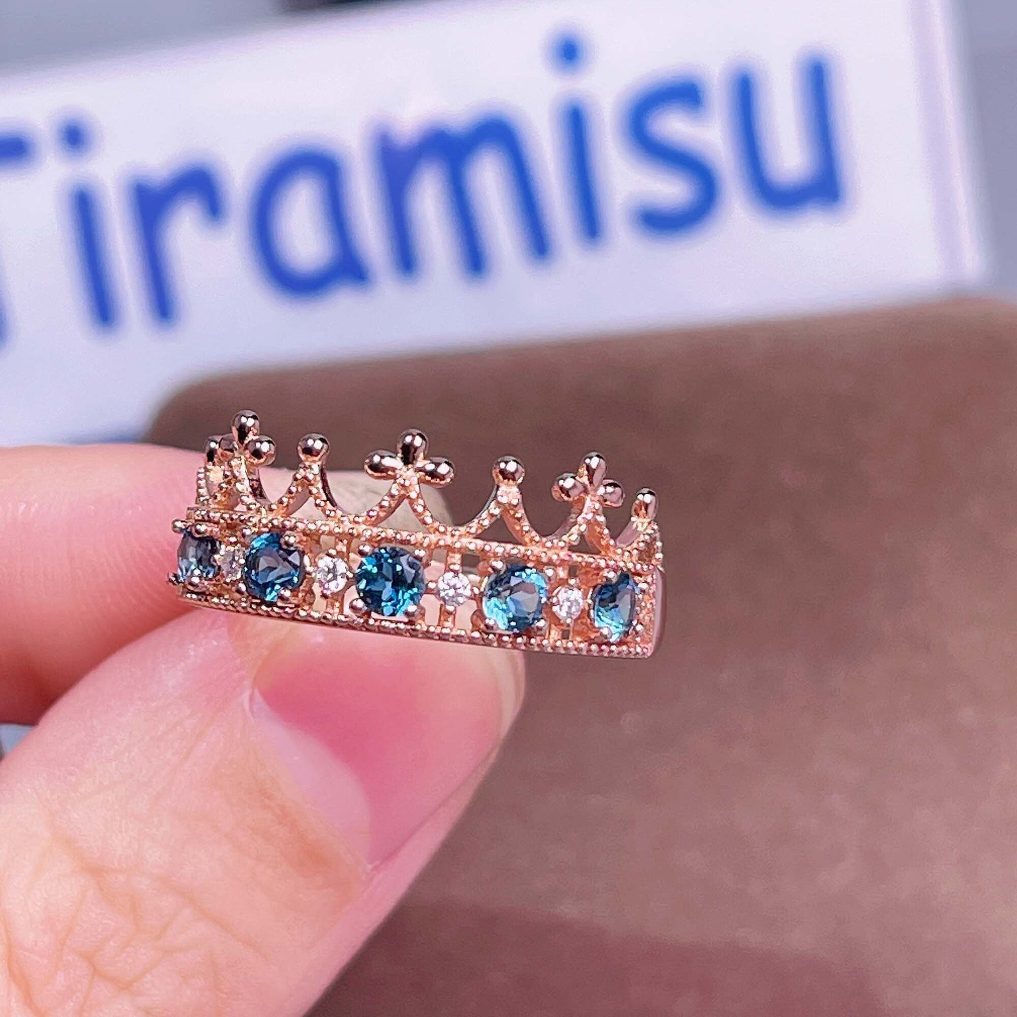 Blue Topaz Tiara - Etsy display picture 2