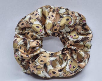 Ręcznie robiona gumka do włosów Pokemon Eevee