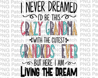 Download Crazy Grandma Svg Etsy