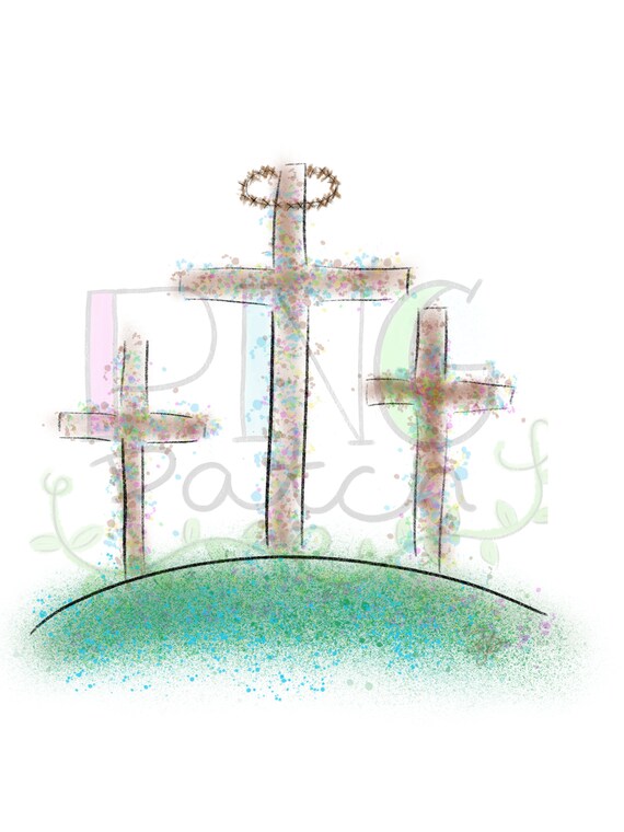 Cruces Pastel para Semana Santa, Diseño Digital PNG, Alquiler de