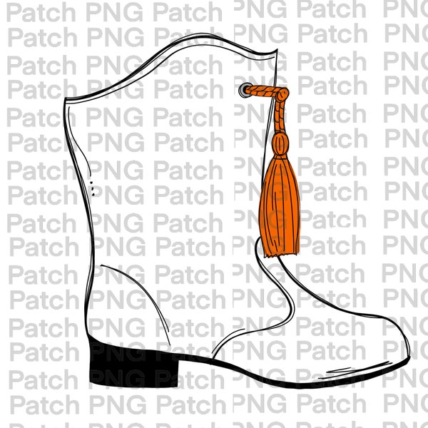 Tassels Majorette Boots Etsy